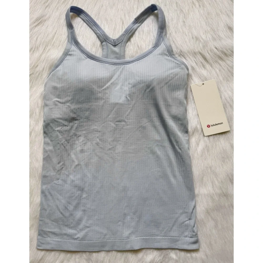 NWT Lululemon Ebb to Street Tank Top Pastel Blue 💗 - Picture 2 of 6